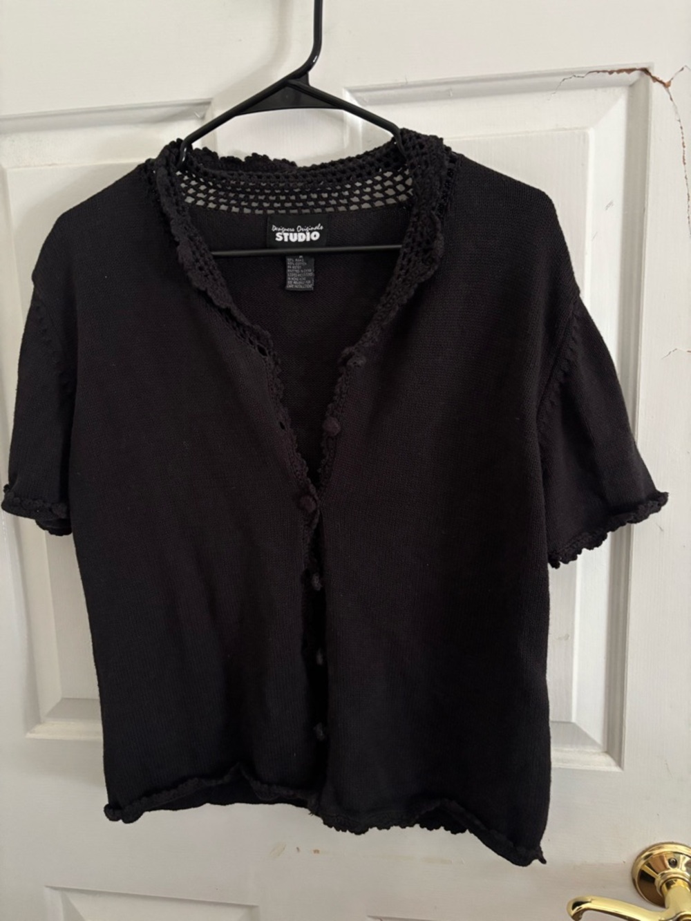 Vintage Designers Originals Studio Black Sweater